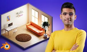 (P-006) Skillshare - Learn Blender 3D - Become a 3D Illustrator by  Mastering Blender by Arash Ahadzadeh
