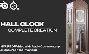 (P-096) Udemy - Creating a Hall Clock in Blender and Substance Painter